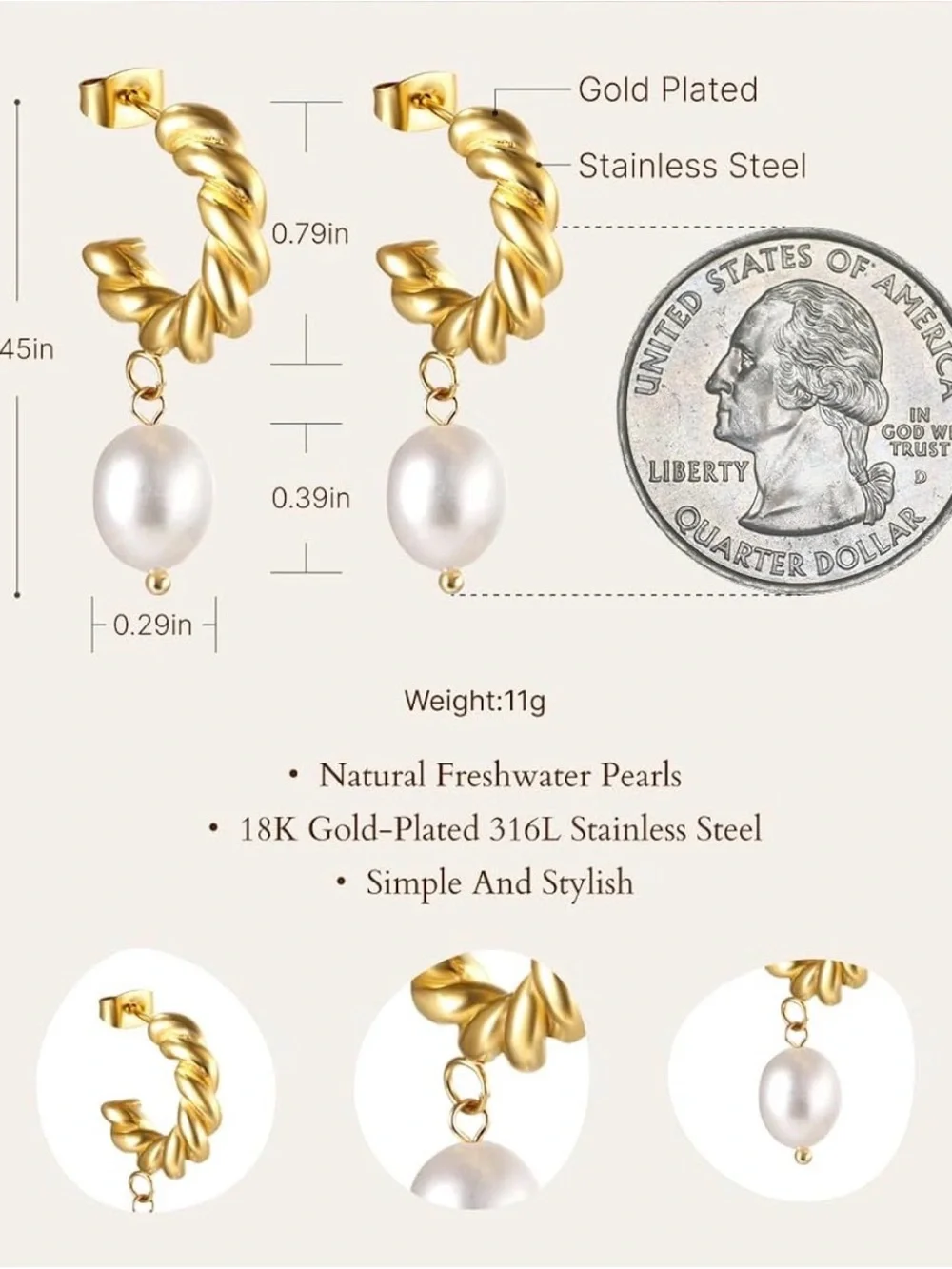 N/A elegant gold